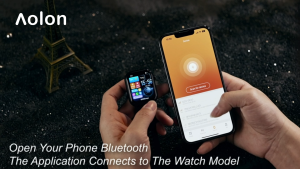 Aolon Foom Lite Smart Watch Men Women Bluetooth Call Full Touch Screen Accurate Oxygen Fitness Monitor (1.83”)