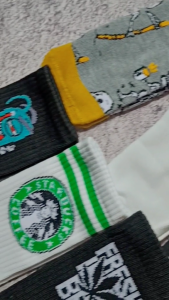 Kaos Kaki Oldschool Motif Skate Merk Panjang Premium - Hosela Project