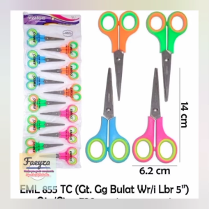 Gunting Uk Mini Renceng Warna (12 Pcs) Gunting Mini isi 12 Pcs