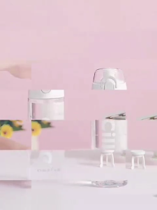 Cille Botol Air Bebas BPA 600ml Dengan Tali Getah/Cille Leak-Proof Tritan BPA-Free Portable Water Bottle 600ml