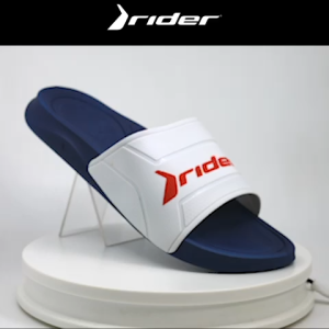 Smash Slide Ad Blue White Red Mens Slides