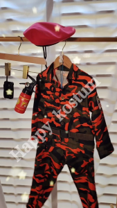 💥Ready Stock Celoreng Bomba Costume Kids Malaysia Kostum Baju Celoreng Bomba Budak (Local) Malaysia Cosplay Boys & Girls Disfraz Bombero Bomber Costume Terrorist Costume Bomb Costume - Lazada