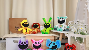 Smiling Critters Plush Toy Smiling Critters Cat Nap Catnat Accion Doll Soft Toy Peluches Pillow Christmas Gift Kids Poppy Smiling Critters Plush Toy Hopscotch Catnap Bearhug Plushie Catnap Plush Doll Decoration Soft Stuffed Gift