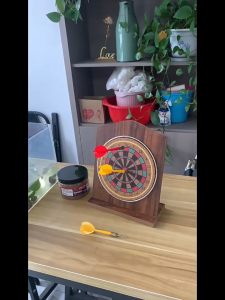 Solid Wood Dart Board Set: A Professional Entertainment & Competition-Level Toy