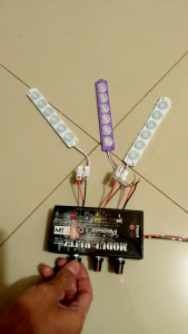 MODUL BLITZ PESAWAT 3 CHANEL 12 VOLT DAN 24 VOLT