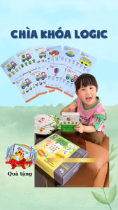Đồ Chơi Chìa Khoá Logic Chìa Khóa Giải Đố Đồ Chơi Trí Tuệ Giáo Dục Rèn Luyện Tư Duy Logic Phù Hợp Cho Các Bé
