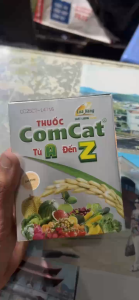 HỘP COMCAT từ A đến Z | 10 gói (7.55g)của Lúa Vàng điều hòa sinh trưởng chống sốc giúp xanh lá khỏe và tốt cây