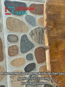 Alat Ukir Buah dan Sayur Kualitas Premium/ Pisau Garnis dalam Set 7 Buah/ Satu Set isi 7 Buah dengan fungsi berbeda