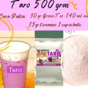 Bubuk Minuman Bubble Drinks Taro 500gr: Minuman Sehat untuk Segala Usia