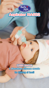 Baby Safe NAS02 Nasal Aspirator With Pipe Alat Penyedot Ingus Bayi