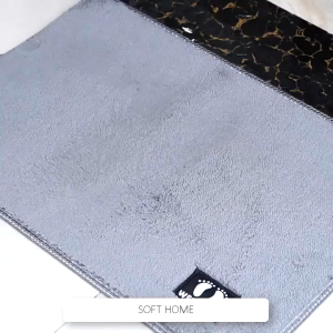 Non-Slip High Quality Stuffed Carpet Rectangular Soft Bath Mat Kitchen Carpet Microfiber 40*60CM