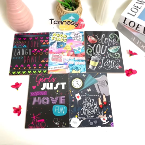 TENNESY HIASAN DINDING WALL DECOR PAJANGAN POSTER DEKORASI KAMAR RUMAH DOODLE ART COLOUR