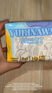 Tissue Yukinawa 250 Sheets 2 Ply Facial Tisu Lembu