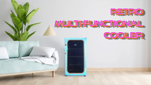 SENZ SZ-BC1008 Retro Multi-Functional Chiller- Mini Refrigerator