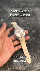 Jam Tangan Wanita SNILLE Strap Rubber Tahan Air & Fashion