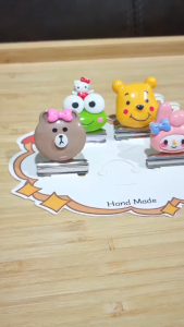 ตัวหนีบเข็มขัดนักเรียน🎀 ตัวหนีบเข็มขัด ลายกระต่าย หมี กบ ที่ล็อคเข็มขัด นักเรียน นักศึกษา