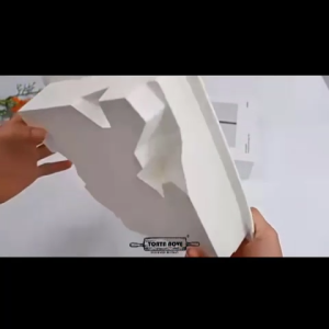 Loyang Kue Cetakan Silikon THE ROCK: Persegi Kotak, Entremet, Cake, Pudding, Jelly, Bolu Chiffon Coklat