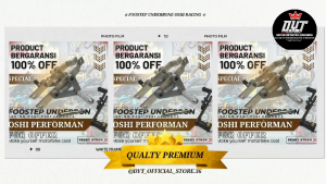 Langkah-langkah Memilih Komponen Motor Berkualitas Tinggi: Footstep Underbone Osi Oshi Racing Part All Universal