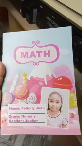 Personalized Writing Notebook 5pcs minimum order