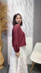 CRS - ILONA BLOUSE / BLOUSE LUCU PITA KOREAN STYLE - PN