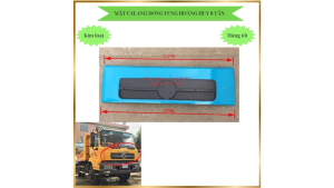 Mặt ga lăng mặt ca lăng (mặt nạ) - Xe Dong feng Hoàng Huy 8 tấn dài L1790/L1775 x b500 bằng nhựa