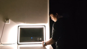 Tombol Saklar Sensor Sentuh 5-24V Peredupan Tiga Tahap Untuk Lampu Led Cermin Kamar Mandi Meja Rias