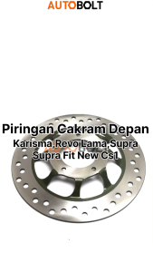 Piringan Cakram Depan Karisma Supra X 125 Fit New CS1 Front Brake Disk Disc