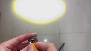 หลอดไฟหน้ารถจักรยานยนต์ P15D H6 PX15D LED 3000K 6000K สีเหลือง สีขาว