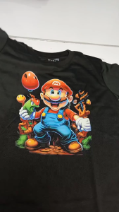 MONSTAHOPKIDS ( Kaos Anak ) Kaos Anak Laki-Laki Perempuan Motif SUPER MARIO BALON Bahan 24s