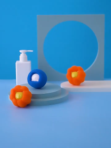 ลูกบอลซักผ้า ลูกบอลฟองน้ํา ใช้ซ้ำได้ ที่ดักจับขุยผ้าทำความสะอาดขนสัตว์ เพิ่มพลังซัก เพิ่มแรงขยี้ขจัดคราบ ถนอมผ้าG2045