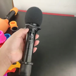 Shakeproof Silicone Wireless Microphone Holder Anti-Rolling Mic Protection Ring Bottom Rod Sleeve