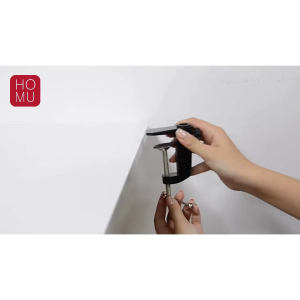 HOMU NOGUCHI Adjustable Swing Swivel Lamp Standing Lampu Meja Arm Stand Full Articulation