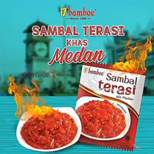 Sambal Instan Terasi Bamboe 5 Sachet x 15 Gram