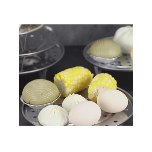 C5859 Khay hấp bánh bao bằng thép không gỉ đa năng được chọn size CINDY