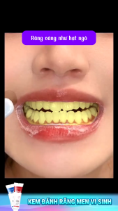 Kem Đánh Răng YAYASHI 120g – Trắng Răng Giảm Ê Buốt Hết Hôi Miệng – Làm Sạch Mảng Bám Hiệu Quả