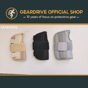 GEARDRIVE Carpal Tunnel Wrist Brace Support with Metal Splint Stabilizer - Helps Relieve Tendinitis Arthritis Carpal Tunnel Pain - Reduces Recovery Time for Men Women