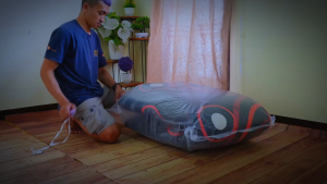 Kasur Lipat Busa ROYAL Tebal Motif Minimalis karpet import LP