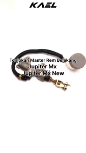 Tonjokan Master Rem Belakang Assy Jupiter MX New Dengan Selang Rumah Tabung Minyak Rem