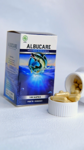 Obat Pengering Pasca Oprasi Luka Jahitan Pengering Bekas Luka Luka Kenalpot Luka Diabetes - Albucare Ekstrak Ikan Gabus 100% Asli Halal dan BPOM