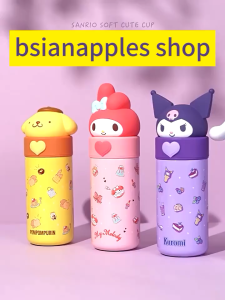 Termos Botol Stainless Sanrio Kuromi Melody Cinnamoroll 350ml Lucu Ultah Hadiah Anak