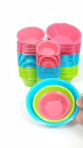 144pcs (12 Dozen) Large 8cm Puto Molder Puto Kutchinta Cup Multicolor Baking Tools for Puto Assorted Large 8cm