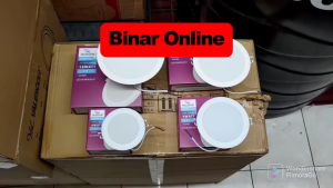 Lampu Downlight LED VALESCOM Bulat 6Watt 9Watt 12Watt 18Watt