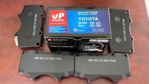 Má phanh bố thắng đĩa trước ô tô TOYOTA FORTUNER 2005-2018 HILUX 3.0 LAND CRUISER PRADO ISUZU DMAX LEXUS - UP PARTS Chất lượng cao