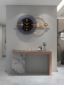 Jam Dinding Gantung 84*38cm /Jam Mewah/  Seni Estetika Minimalis