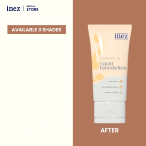 Inez Foundation Liquid Satin Smooth Lustrous Foundation Inez Cosmetics