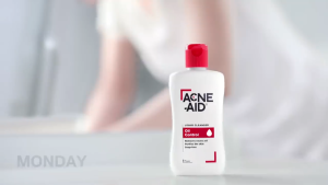 Acne-Aid Gentle Cleanser แอคเน่-เอด เจนเทิ่ล คลีนเซอร์ ขนาด 500 มล. [2 ขวด สีฟ้า] AA 5304 ทำความสะอาดผิวหน้า สูตรอ่อนโยน Acne Aid