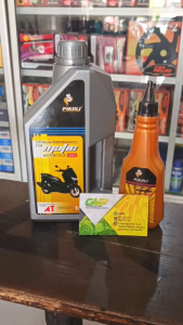 Paket Oli Pikoli Matik 1 Liter Scooter Matic Nmax Aerox Lexi 1L