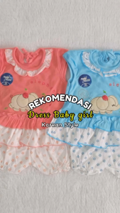 Dress Anak Keren / Setelan Rok Bayi Planet Kidz Motif Boneka - Planet Kids (Planet Kid)