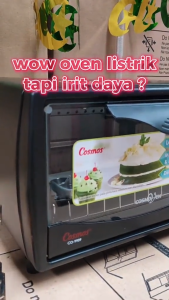 COSMOS CO-9909 Oven Listrk Kapasitas 9 liter HEMAT LISTRIK