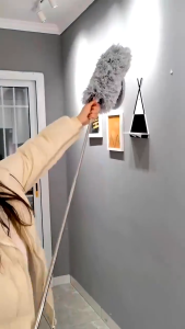 Kemoceng Microfiber Panjang 280 cm Teleskopik Serbaguna Alat Pembersih Debu Rumah Mobil Tarik Tekuk
